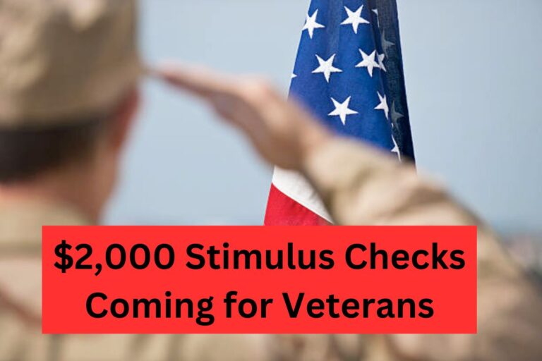 2,000 Stimulus Checks Coming for Veterans in April 2024 Know