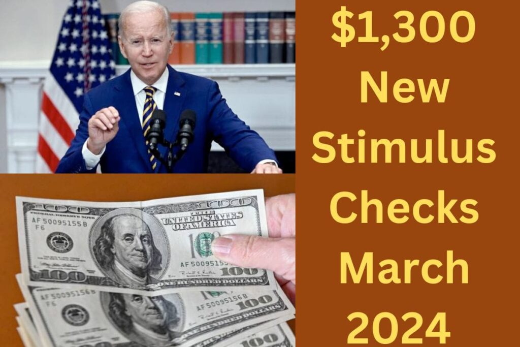 1,300 New Stimulus Checks Confirmed in April 2024 for Americans Know